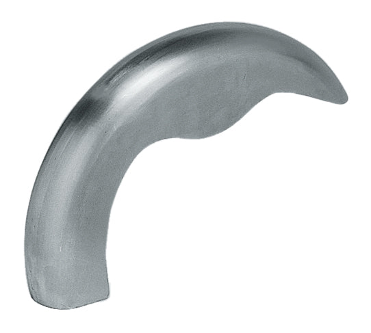 Santee 4-3/4" Wide Roller Front Fender Fit For Harley Unpainted 4.75 Custom Raw Steeler