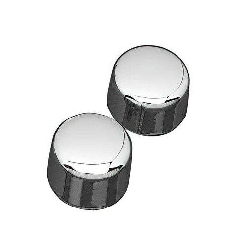 Custom Chrome Motorcycle Rear Axle Cap Nut Cover Set Chrome Fit For Harley Softail FXST 89-UP