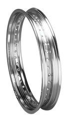 Custom Chrome 19 2.5" Chrome Drop Center Wheel Front Rim Replace For Harley #43018-73 40 Holes