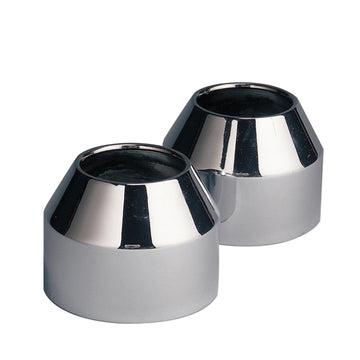 Custom Chrome Fork Boot Caps for Harley FXWG from 1980-1986 Softail models from 1984-1999