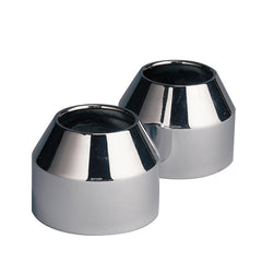 Custom Chrome Fork Boot Caps Fit For Harley FXWG from 80-86 Softail models from 84-99