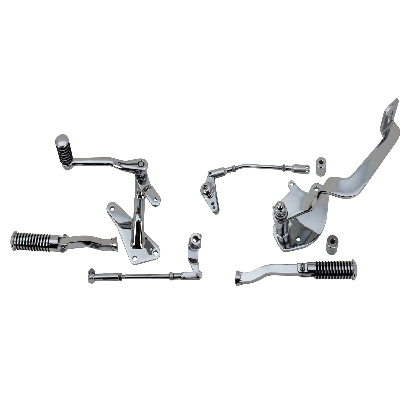 Custom Forward Controls Custom Chrome Forward Controls Kits Chrome Fit For Harley Evolution Sp ...