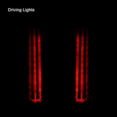 HR3 LED Light For Rear Fender Fascia Somked Lens For Harley Touring 2014-2023