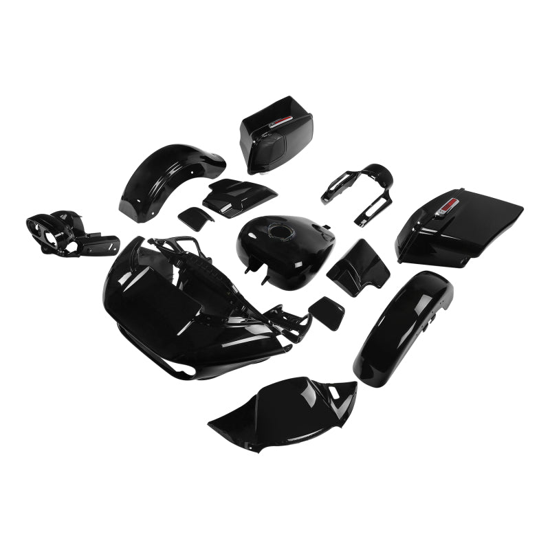 HR3 Vivid Black Complete Body Fairing Kit For Harley CVO Road Glide FLTRXSE 15-23