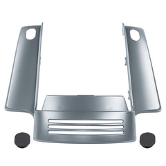 HR3 Barracuda Silver Denim Rear Fender Filler Panel For Harley 2014-2023 FLHX FLHXS, 2015-2023 FLTRX FLTRXS