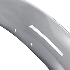 Custom Chrome Heavy-Duty Iron Front Mudguard Fender Fit for Harley Low Rider S FXLRS 2020-2026 & Low Rider ST FXLRST 2022-2026 (Billiard Gray)