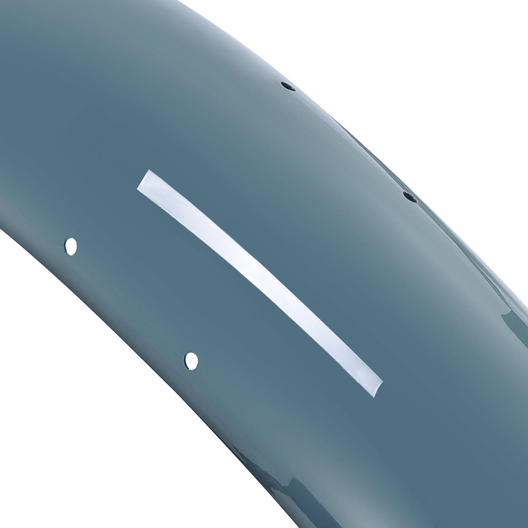 Custom Chrome Heavy-Duty Iron Front Mudguard Fender Fit for Harley Low Rider S FXLRS 2020-2026 & Low Rider ST FXLRST 2022-2026 (Sharkskin Blue)