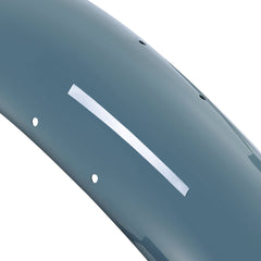 Custom Chrome Heavy-Duty Iron Front Mudguard Fender Fit for Harley Low Rider S FXLRS 2020-2026 & Low Rider ST FXLRST 2022-2026 (Sharkskin Blue)