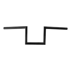 Jammer Gloss Black 1" Fat 6” Rise 60's Handlebar Without Indent Fit For Harley 1" Clamp