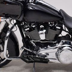 CUSTOM CHROME Empire Front Rider Driver Footboard FloorBoard Fit For Harley Touring Softail