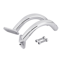 Custom Chrome Saddlebag Guard Eliminator Brackets Supports Chrome  Fit For Harley Touring FLHT