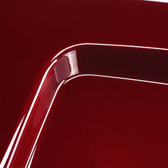 HR3 Mysterious Red Sunglo 10.7" Chopped Style Touring Trunk Luggage For 14-24 Harley Touring