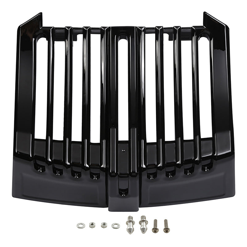 HR3 Vivid Black Harley Oil Cooler Cover For Harley Touring 2017-2023