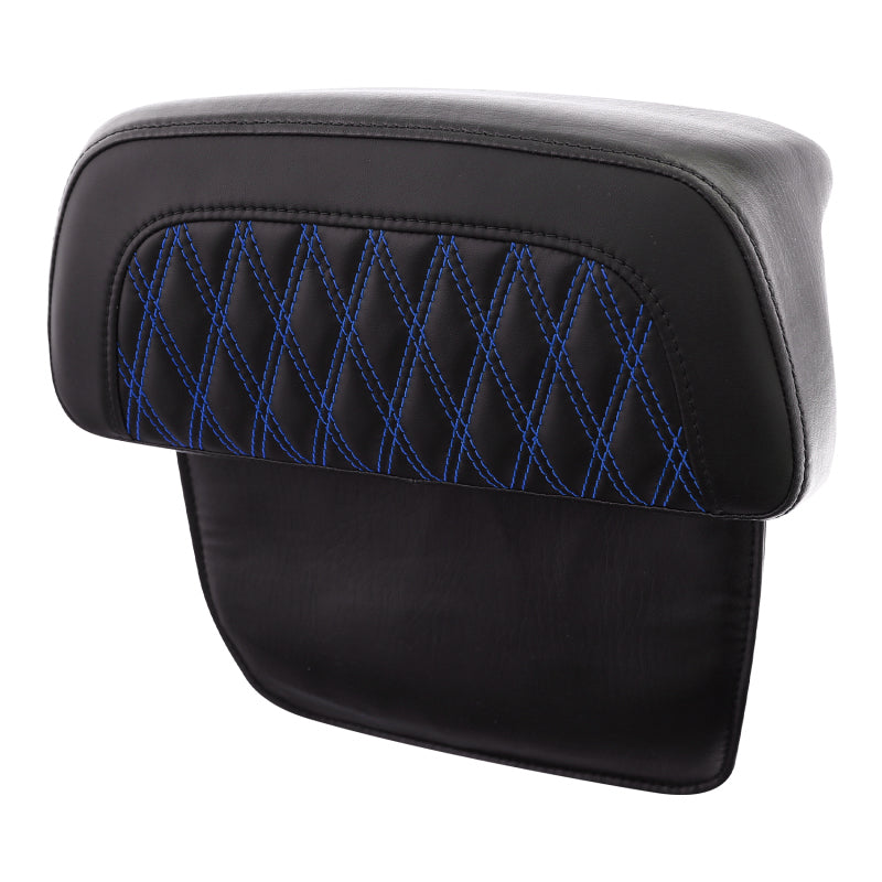 C.C. RIDER Razor Chopped Pack Trunk Backrest Passenger Backrest Pad For Harley Touring Road King CVO Road Glide Street Glide, 2014-2025