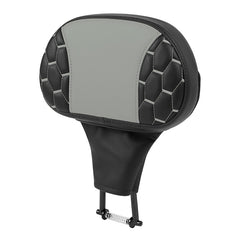 C.C. RIDER Rider Backrest 2 Up Seat Driver Backrest Pad For Harley Touring CVO Street Glide Road Glide Electra Glide Road King, 1988-2025