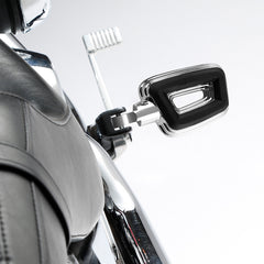 CUSTOM CHROME Male Mount Style Foot Pegs Footrest Fit For Harley Touring Softail Sportster