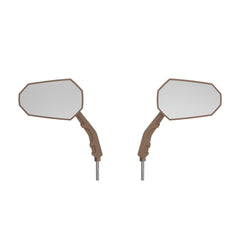 Custom Chrome Minimalist Custom Mirrors (Pair) Fit for Harley Touring from 1999-2026