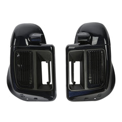 HR3 Midnight Blue Vented Lower Fairing Kit For Harley Touring Models 2014-2023 (Fits water cooled models)