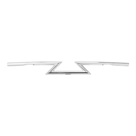 Jammer 1" Z Bar 4" Rise Dimpled Handlebar Chrome Fits For Harley Chopper Bobber Yamaha