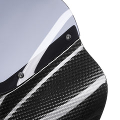 HR3 Carbon Fiber Vivid Black Headlight Fairing & Windshield Fit For Harley Softail FXBB FXLR 2018-later