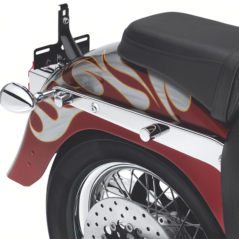CUSTOM CHROME  Docking Hardware Point Cover Fit For Harley Touring Softail Dyna