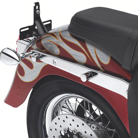 CUSTOM CHROME  Docking Hardware Point Cover Fit For Harley Touring Softail Dyna