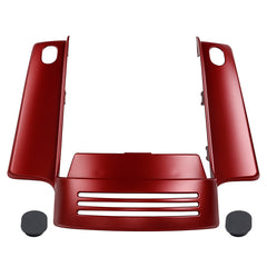 HR3 Wicked Red Denim Rear Fender Filler Panel For Harley 2014-2023 FLHX FLHXS, 2015-2023 FLTRX FLTRXS