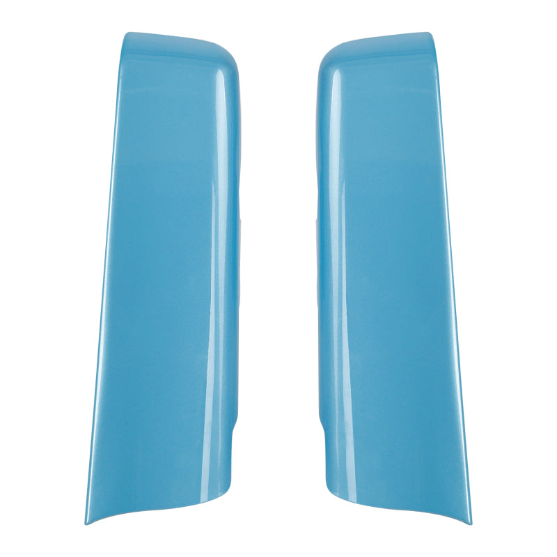 HR3 Sky Blue / Sand Gold Saddlebag Filler Strips For Harley Touring Models 14-24