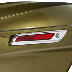 HR3 Olive Gold Hard Saddlebags (Regular) For 14-23 Harley Touring