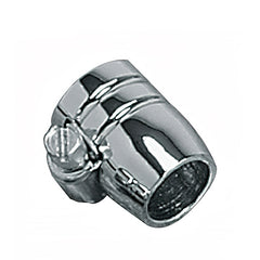 Custom Chrome Custom Hose Clamps Fits 3/8"-Diameter Grooved Chrome