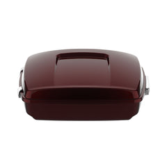 HR3 Twisted Cherry 10.7" Chopped Style Touring Trunk Luggage For 14-24 Harley Touring