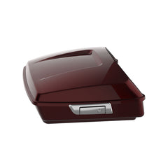 HR3 Twisted Cherry 10.7" Chopped Style Touring Trunk Luggage For 14-24 Harley Touring