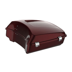 HR3 Twisted Cherry 10.7" Chopped Style Touring Trunk Luggage For 14-24 Harley Touring