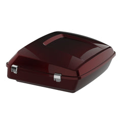 HR3 Twisted Cherry 10.7" Chopped Style Touring Trunk Luggage For 14-24 Harley Touring