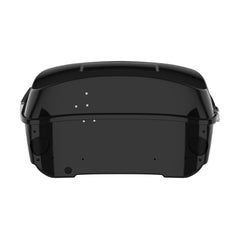 HR3 Vivid Black King Size Touring Trunk Luggage with Speaker Cut Outs For 14-24 Harley Touring