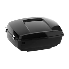 HR3 Vivid Black King Size Touring Trunk Luggage with Speaker Cut Outs For 14-24 Harley Touring