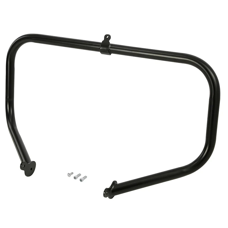 HR3 Black Chrome Engine Guard Highway Crash Bar Fit For Harley Touring Road Glide 09-23
