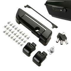 HR3 Black Pack Trunk Latch Hinges Fit For Harley Tour Pak Touring FLHT FLHTCU 14-23
