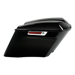 HR3 Vivid Black CVO Stretched Saddlebags For 14-23 Harley Touring