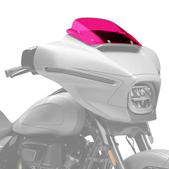 HR3 Rose Red Windshield Fit For Harley Street Glide 2023-2025
