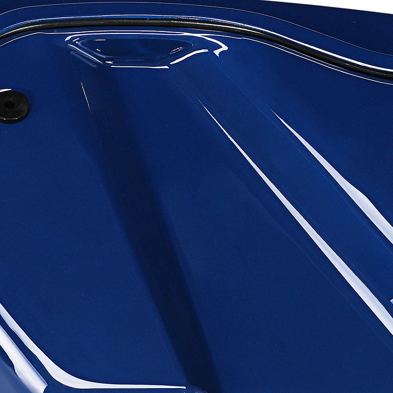 HR3 Bright Billiard Blue Hard Saddlebags (Regular) For 14-23 Harley Touring