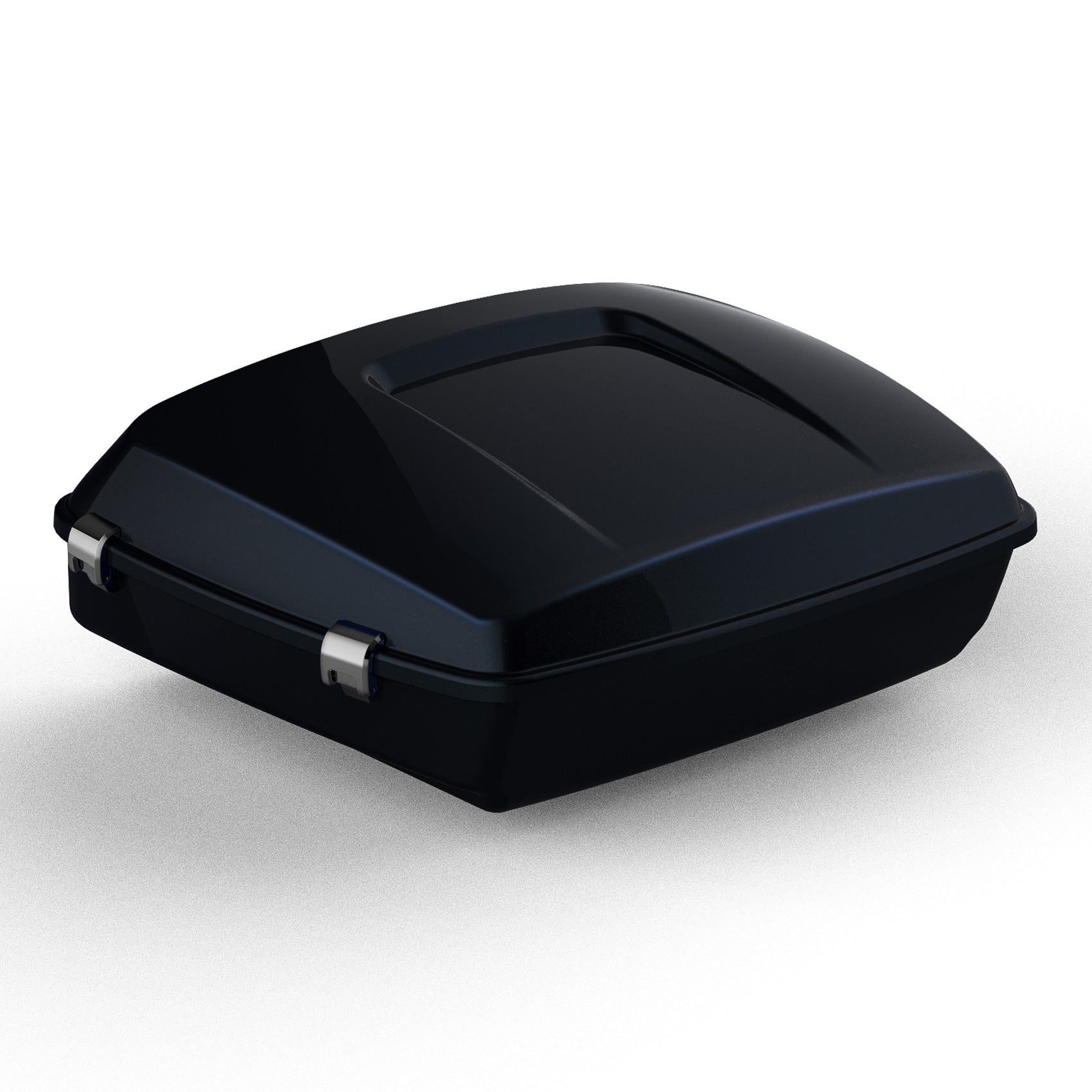 HR3 Mako Shark Fade 10.7" Chopped Style Touring Trunk Luggage For Harley Touring 2014-2024
