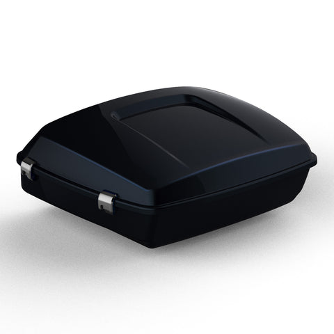 HR3 Mako Shark Fade 10.7" Chopped Style Touring Trunk Luggage For Harley Touring 2014-2024