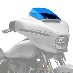 HR3 Blue Windshield Fit For For Harley Street Glide 2023-2025