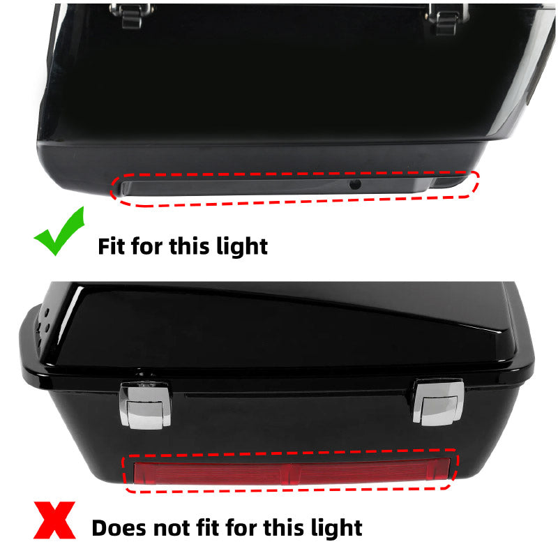 HR3 LED Trunk Accent Side Marker Panel Light Fit For Harley King size Tour Pack
