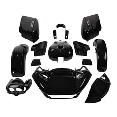 HR3 Vivid Black Complete Body Fairing Kit For Harley Road Glide Special FLTRXS 15-23