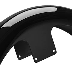 HR3 Vivid Black 21" Wrap Front Fender Fit For Harley Touring 2014-2023