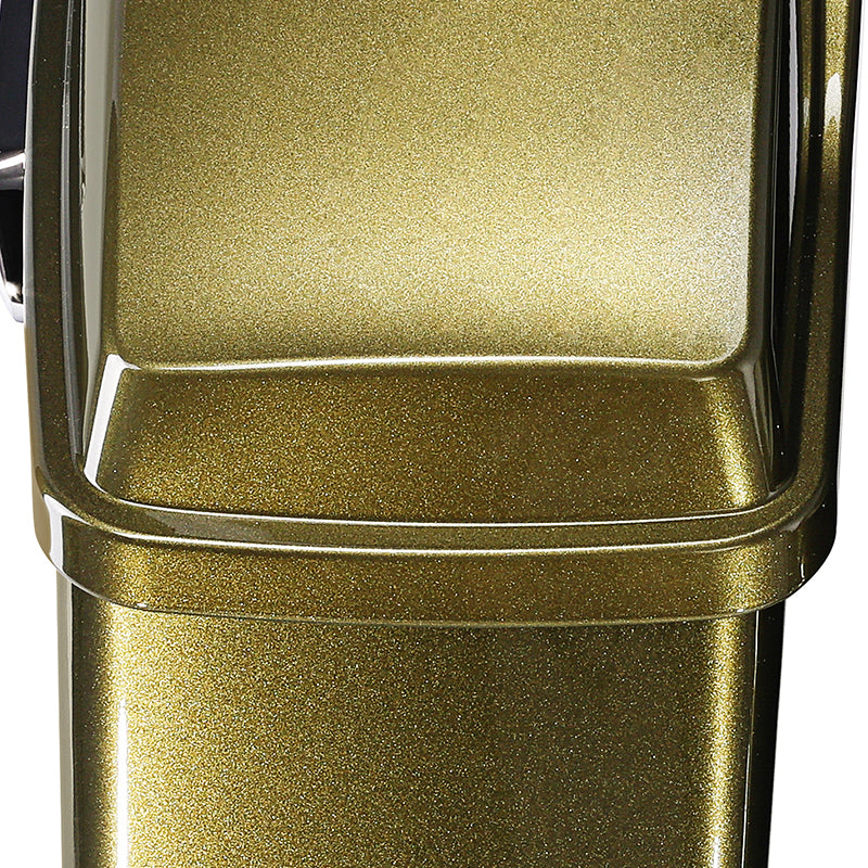 HR3 Olive Gold Hard Saddlebags (Regular) For 14-23 Harley Touring