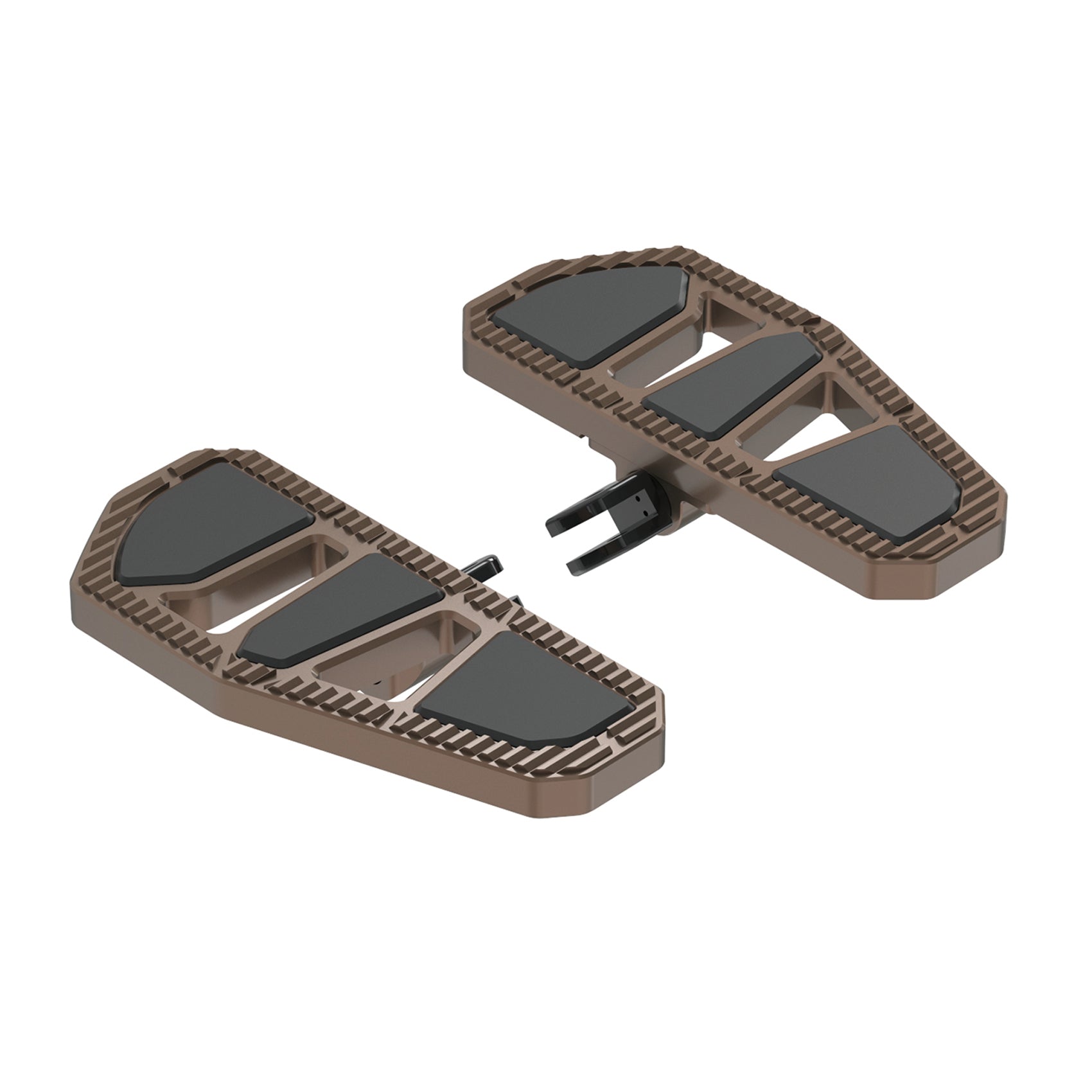 Custom Chrome CNC Driver Footpegs (Pair) Fit for Harley Touring from 1999-2025