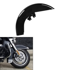 Custom Chrome Gloss Black Front Fender Fit For Harley Electra Tri Glide Ultra Limited Road King '89-'13